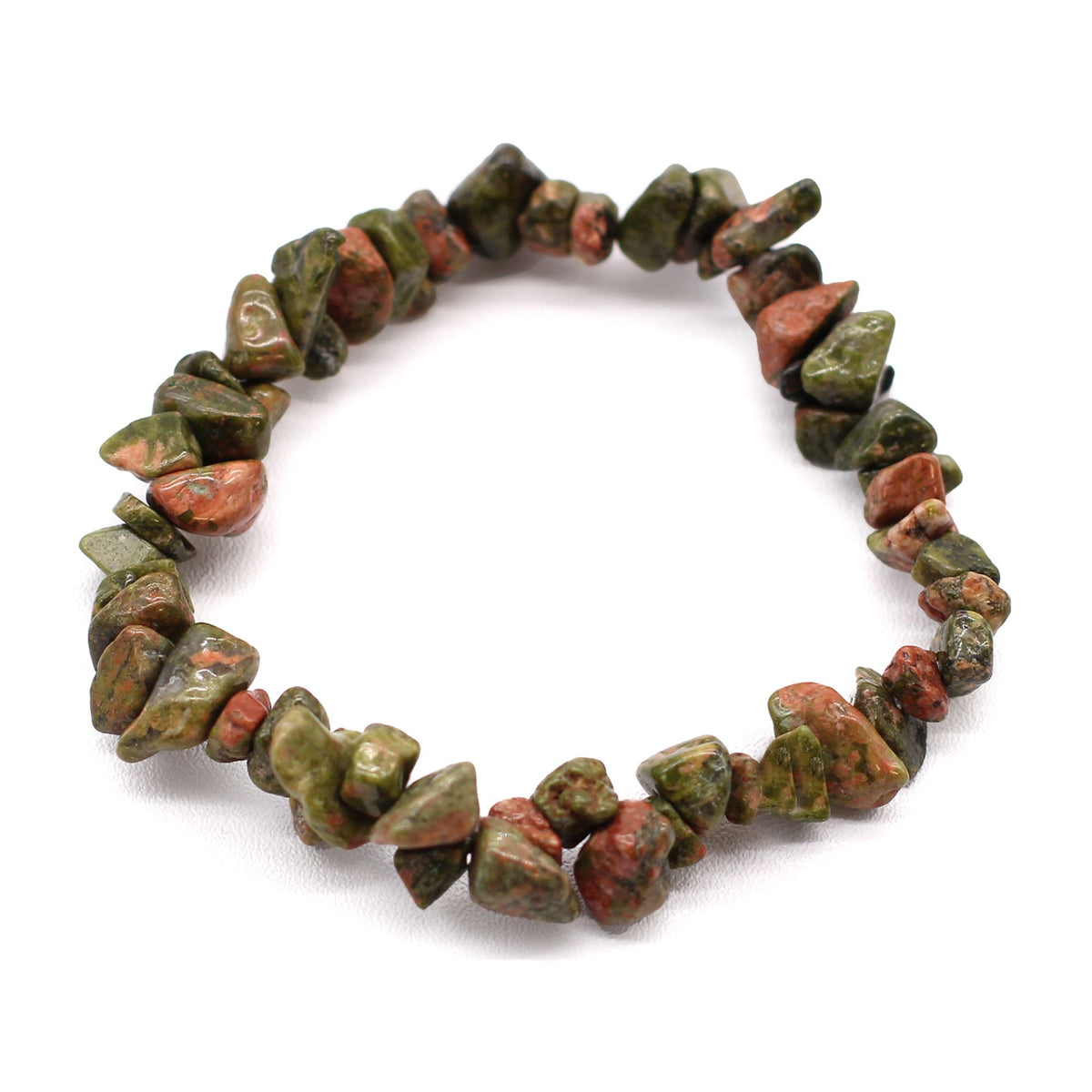 Chipstone Bracelet - Green Jasper AW Dropship UK