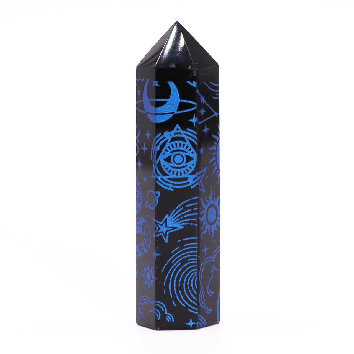 Black Obsidian Point - Mystic Story - Midnight Blue AW Dropship UK