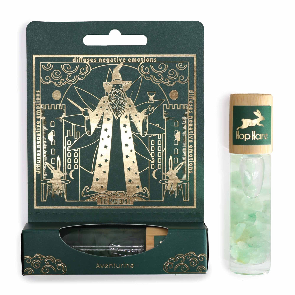 The Magician tarot essential oil gemstone roll-on