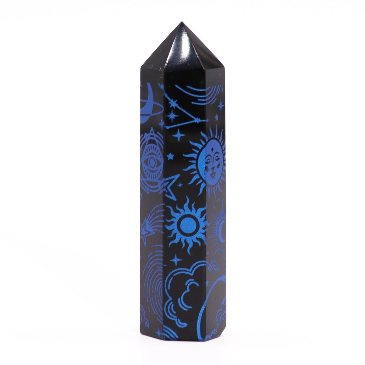 Black Obsidian Point - Mystic Story - Midnight Blue AW Dropship UK