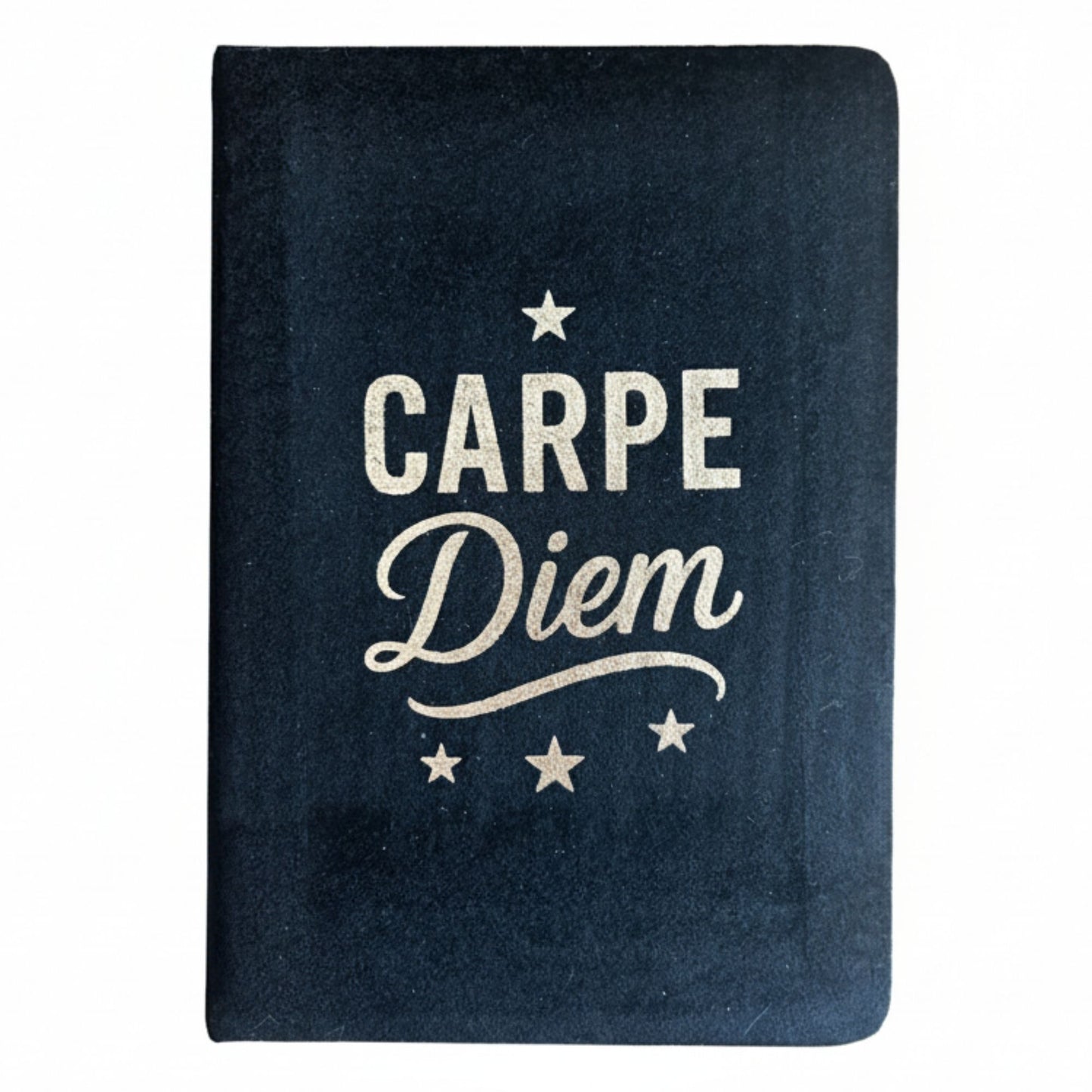 Black Velvet Notebook - 80 pages - Carpe Diem AW Dropship UK