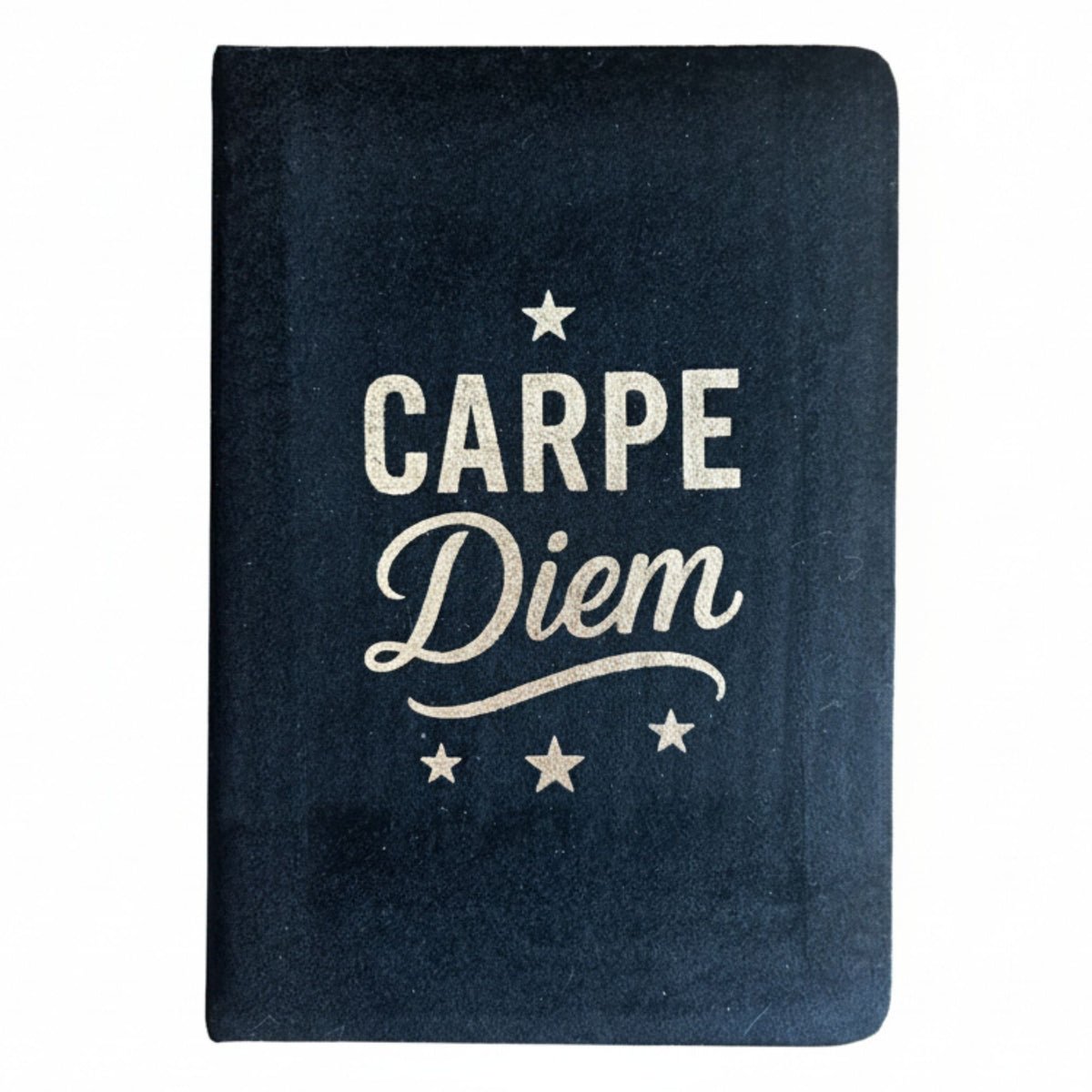 Black Velvet Notebook - 80 pages - Carpe Diem AW Dropship UK