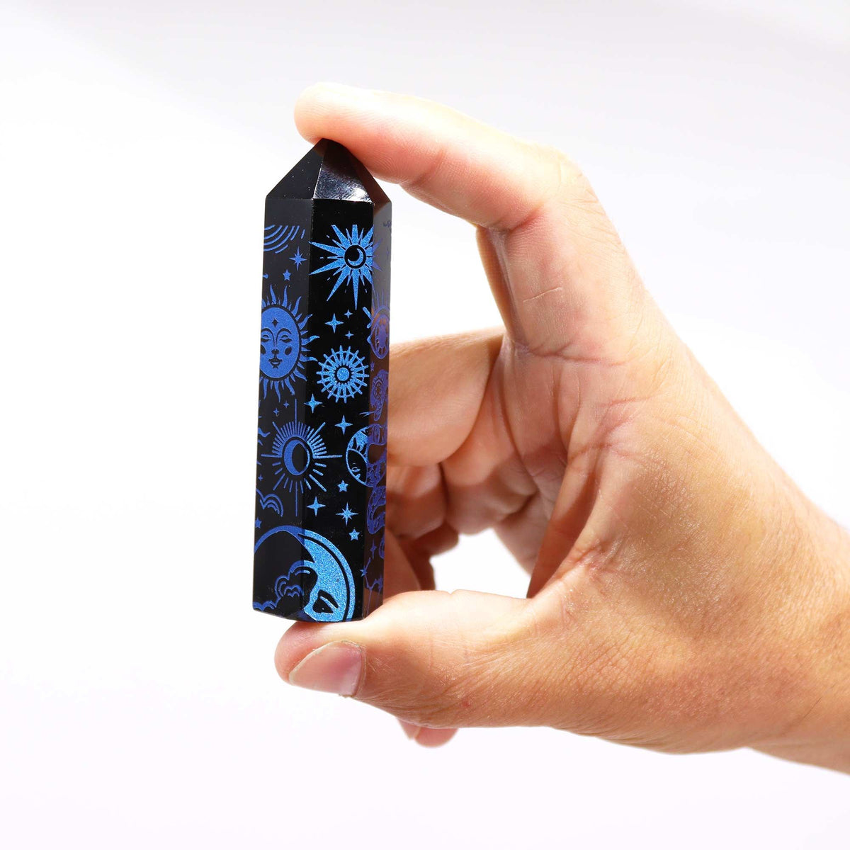 Black Obsidian Point - Mystic Story - Midnight Blue AW Dropship UK