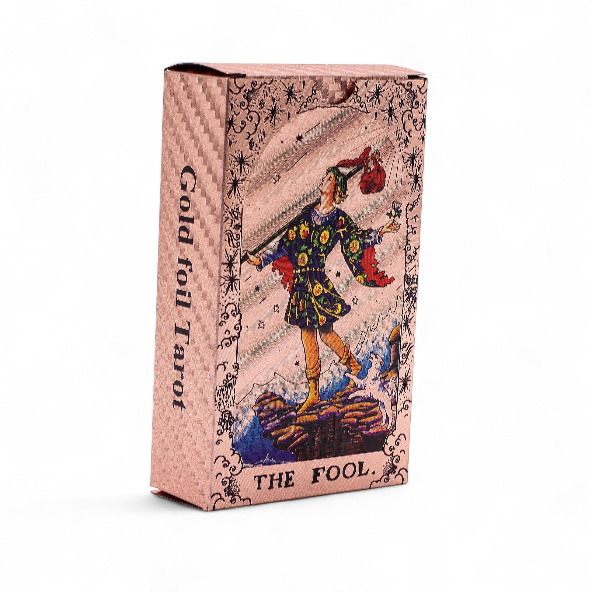 Rose Gold Foil Tarot Card Set - Moon Phase - with booklet AW Dropship UK