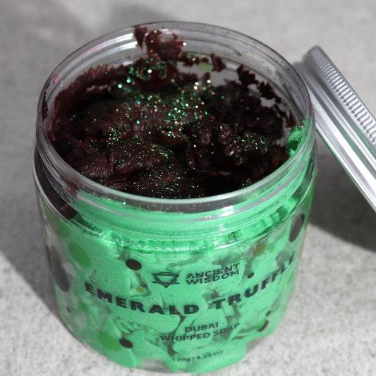 Dubai Emerald Truffle Whipped Soap 120g