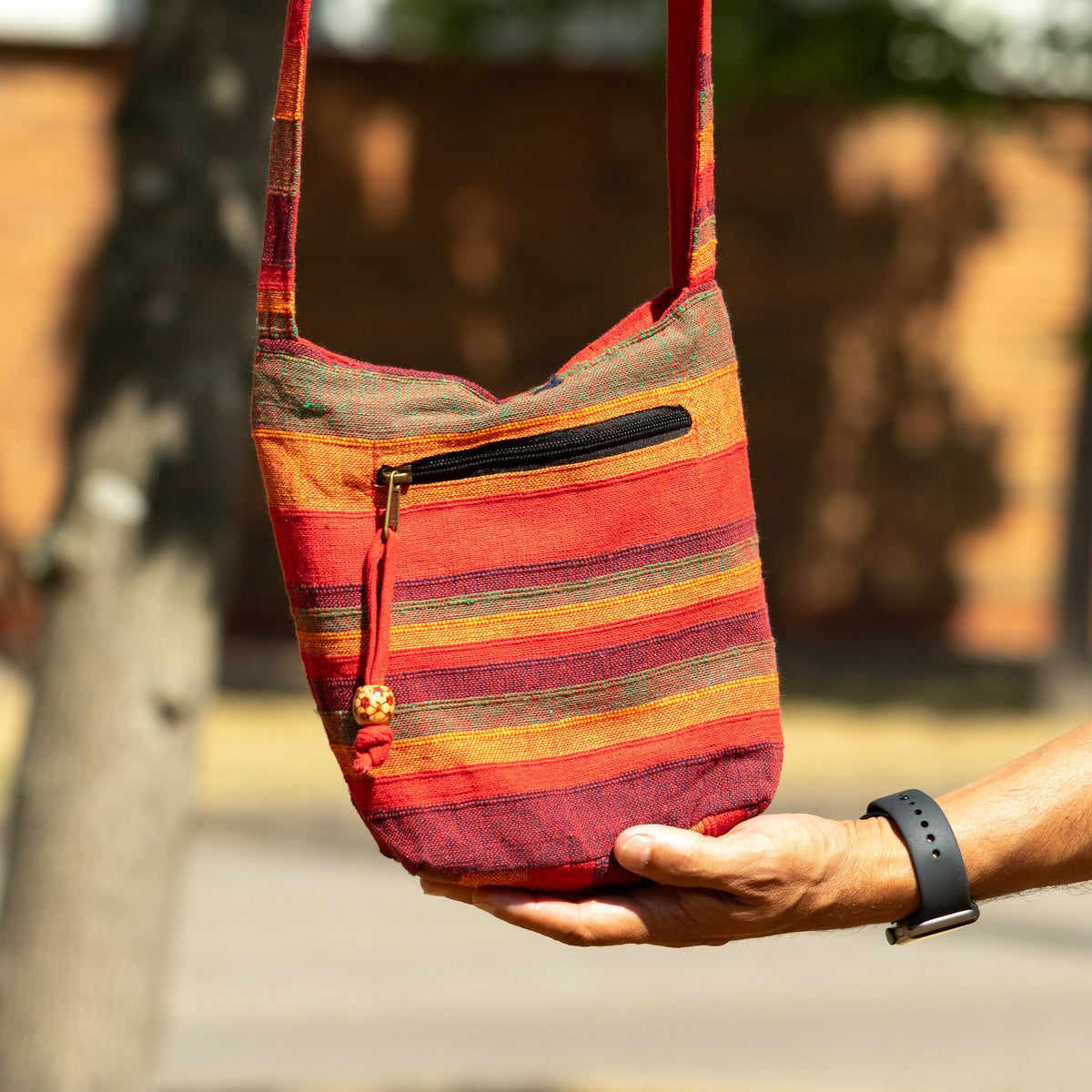 Nepal Sling Bag - Sunrise Orange AW Dropship UK
