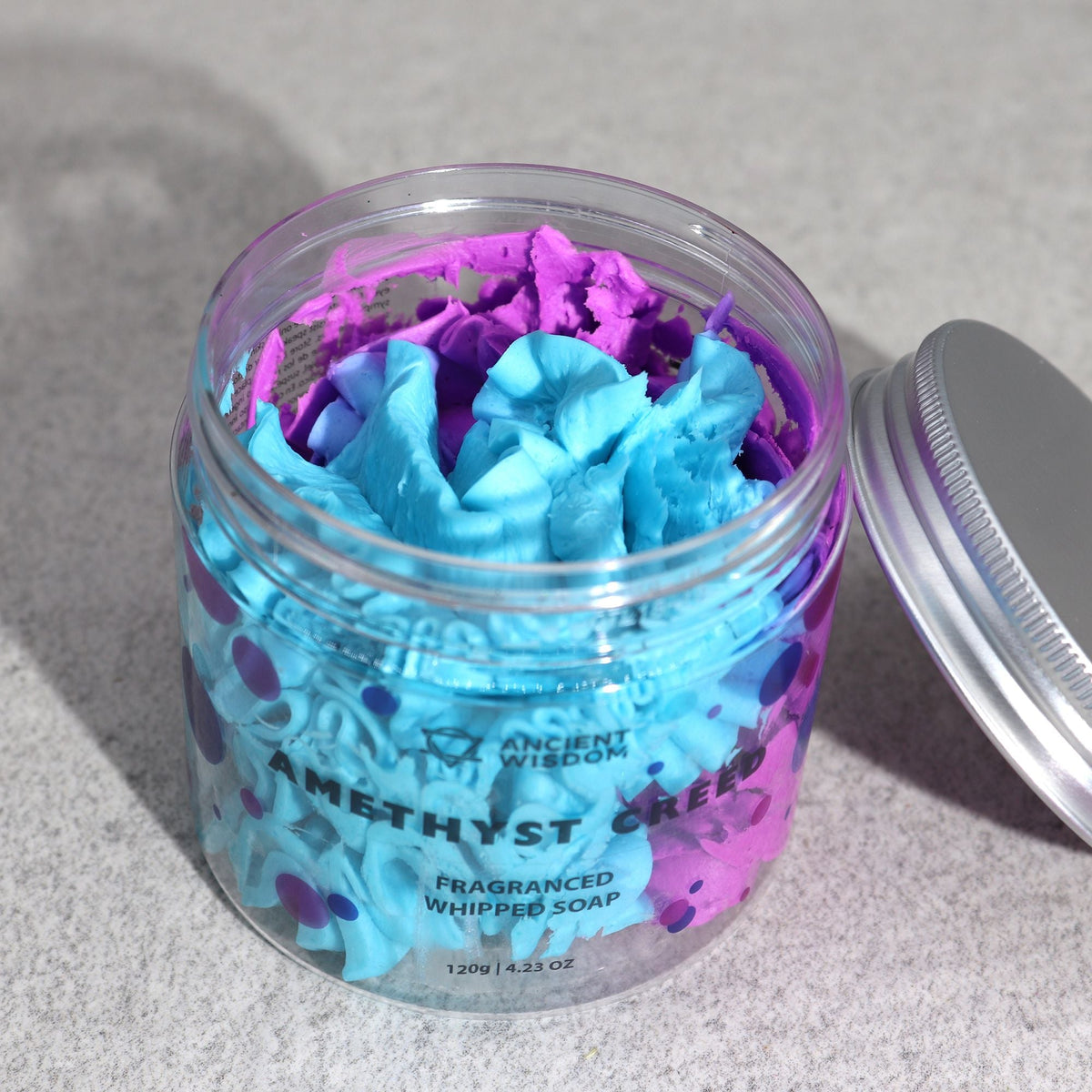 Amethyst Creed aftershave inspired whipped soap