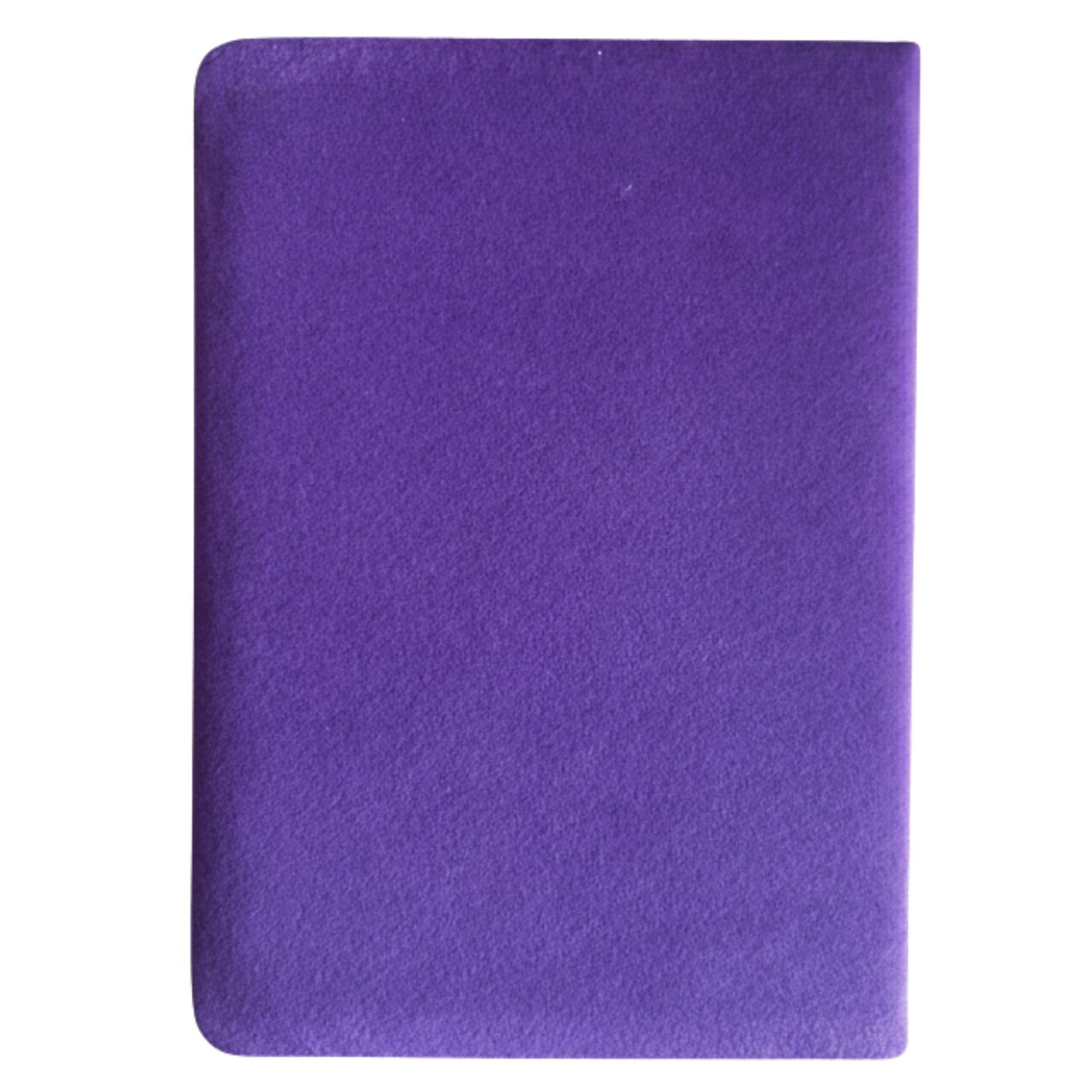 Purple Velvet Notebook - 80 pages - Create Magic AW Dropship UK