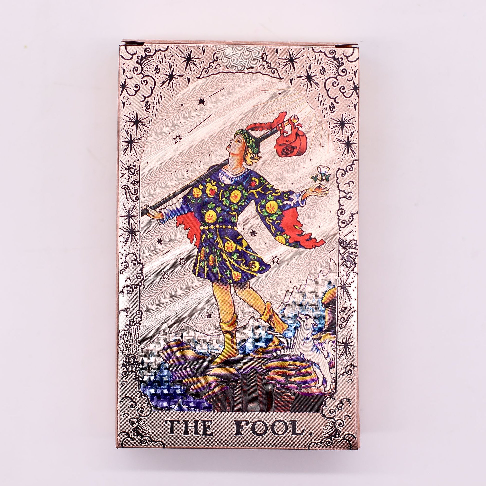 Rose Gold Foil Tarot Card Set - Moon Phase - with booklet AW Dropship UK
