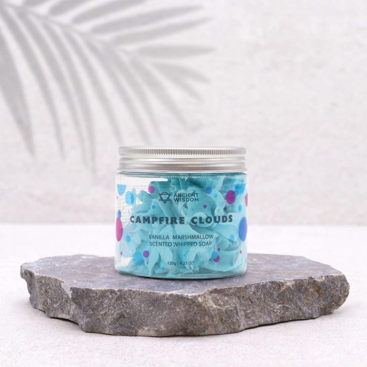 Sweet marshmallow scented whipped soap
