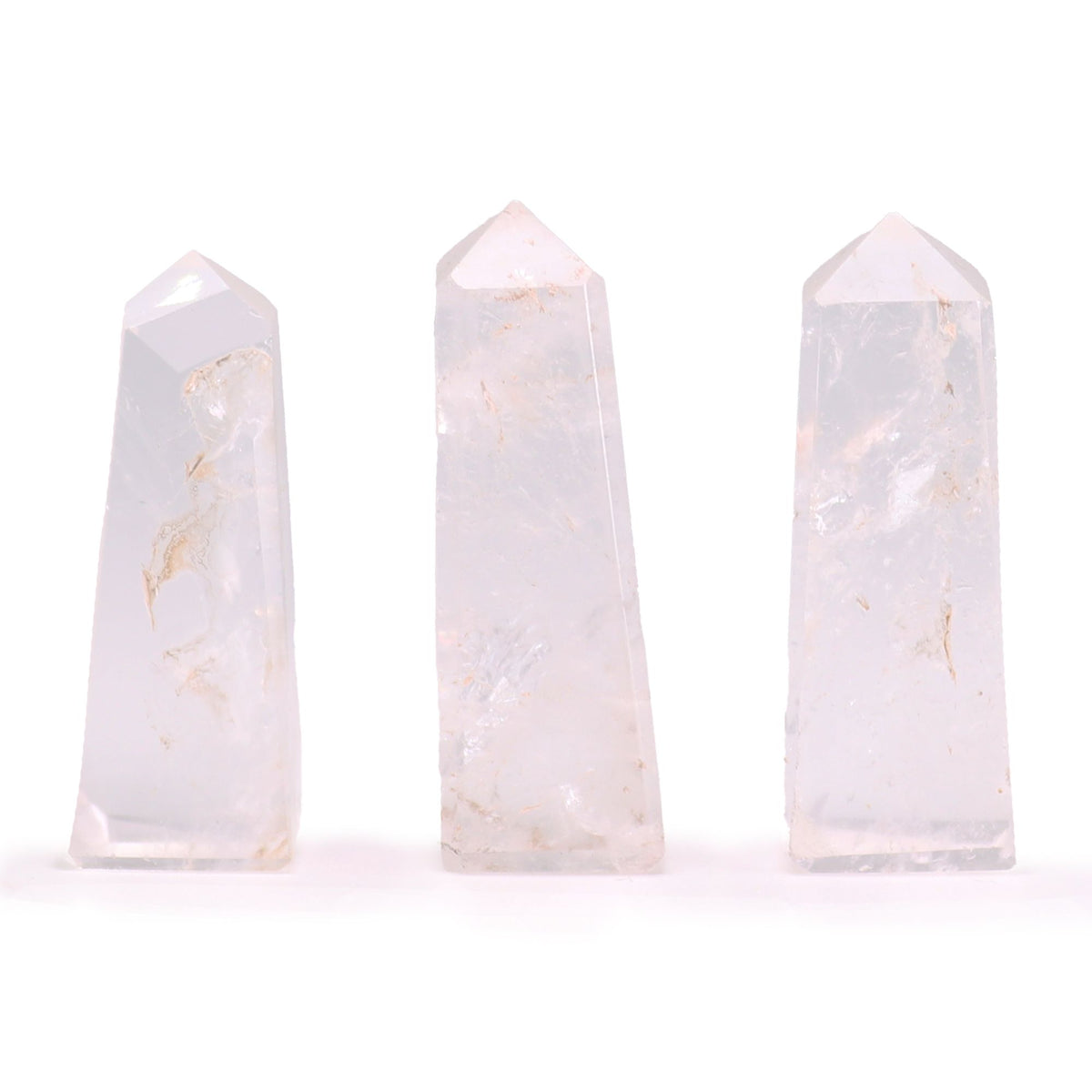 Gemstone Obelisk Point approx 5cm - Clear Quartz AW Dropship UK