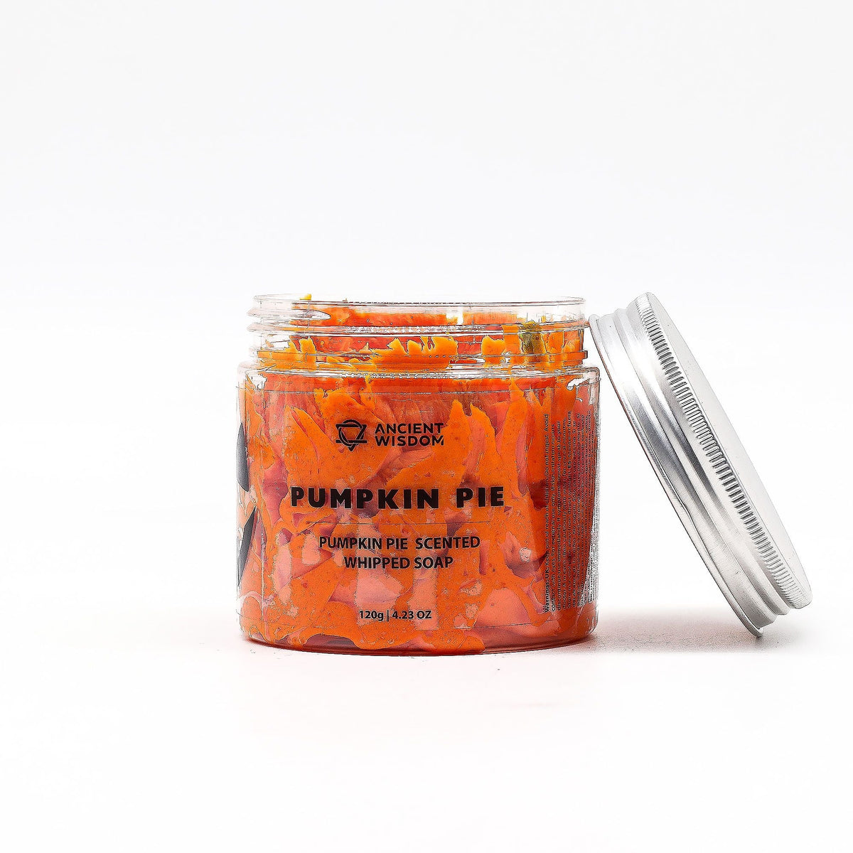Pumpkin spice whipped soap for autumn
