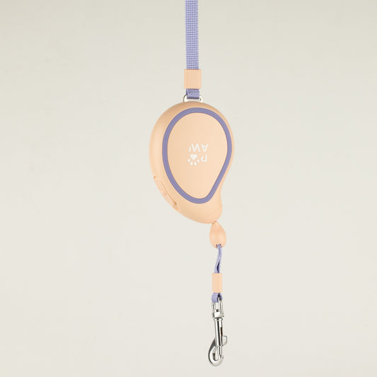 Paw Pet Leash - Mini Mango - Peach - 3m AW Dropship UK