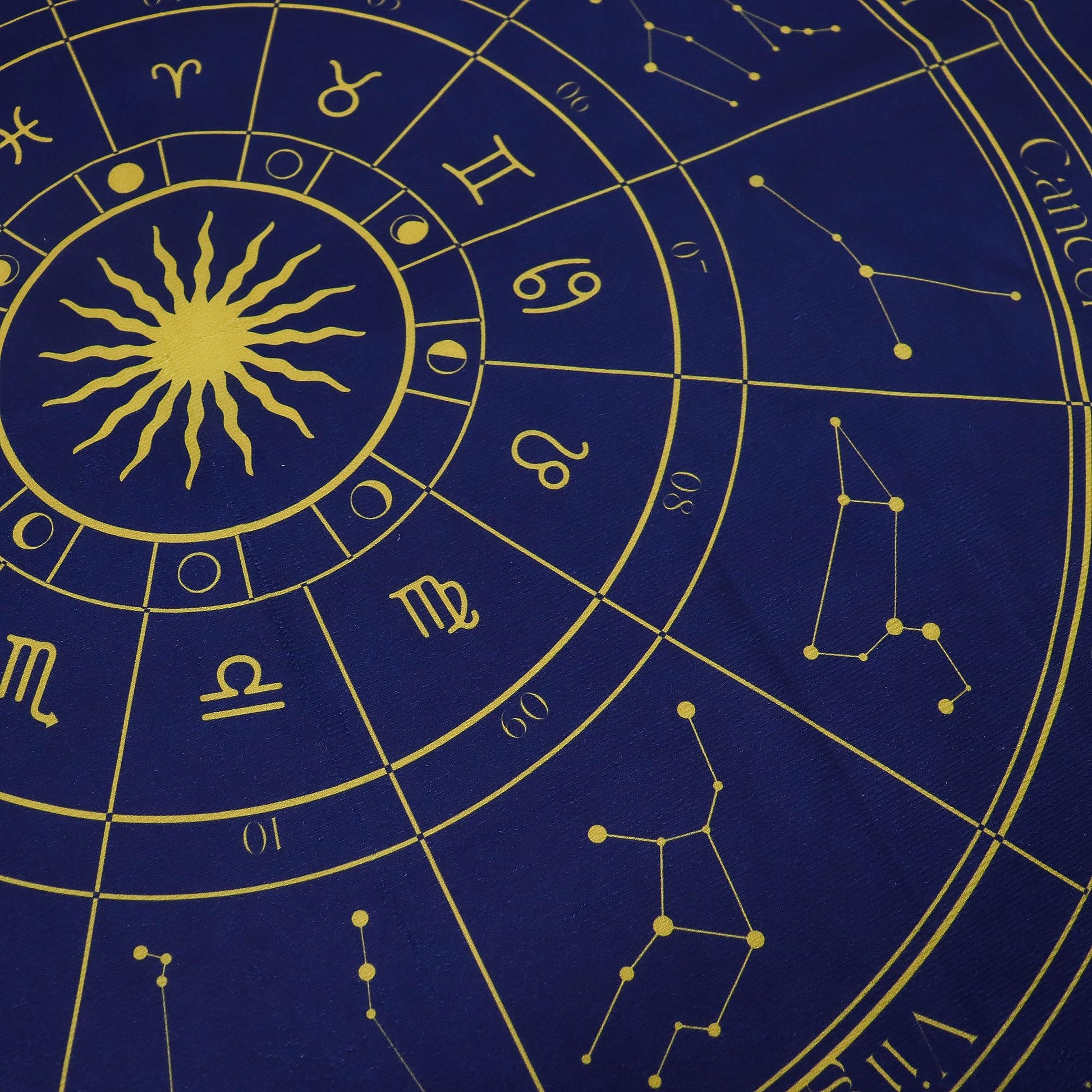 Tarot Reading Cloth - Zodiac AW Dropship UK