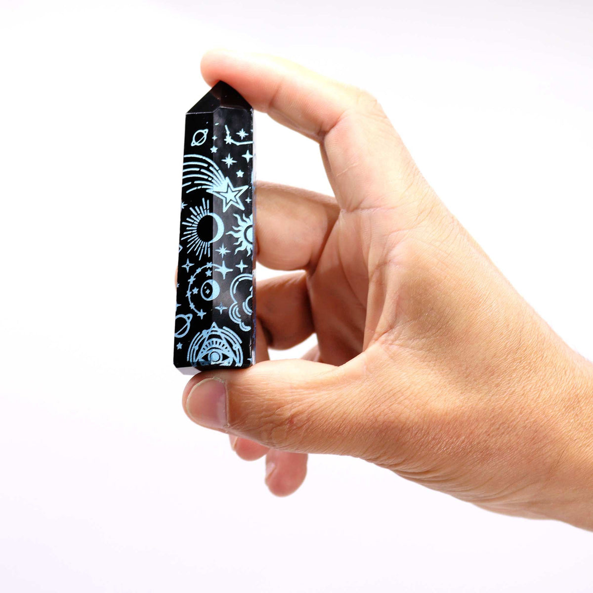 Black Obsidian Points - Mystic Story - Sky Blue AW Dropship UK