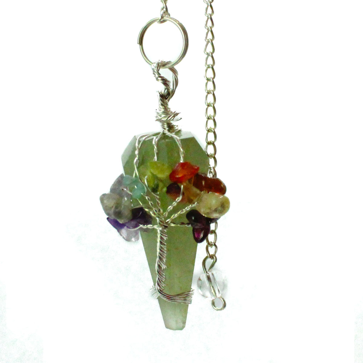 Magic Pendulum - Seven Chakra - Aventurine AW Dropship UK
