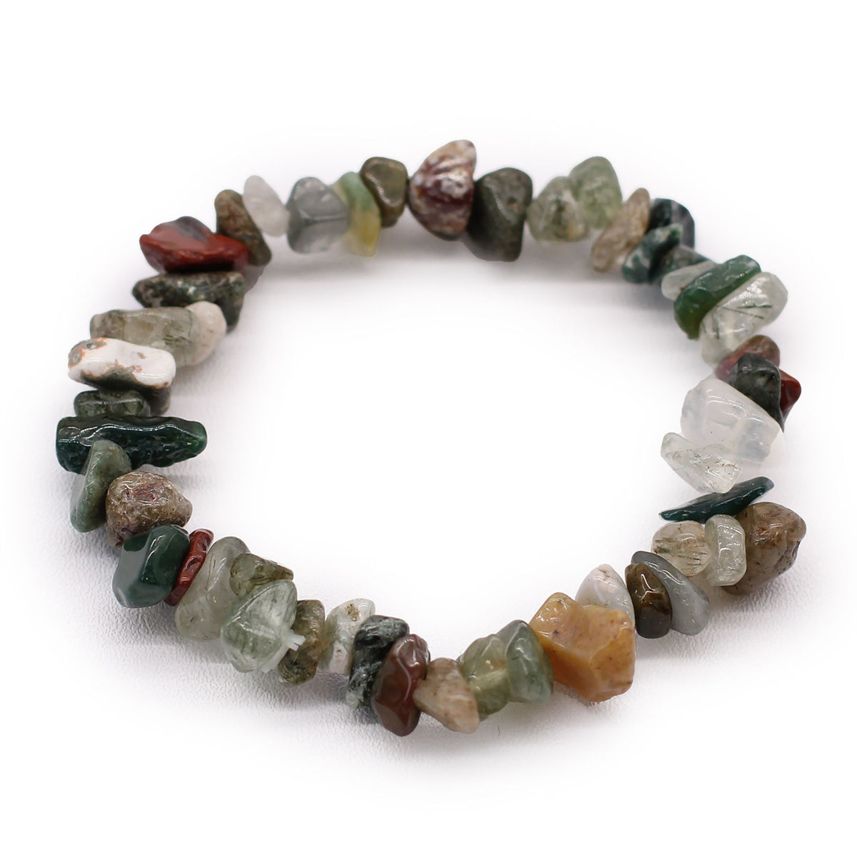 Chipstone Bracelet - Moss Agate AW Dropship UK