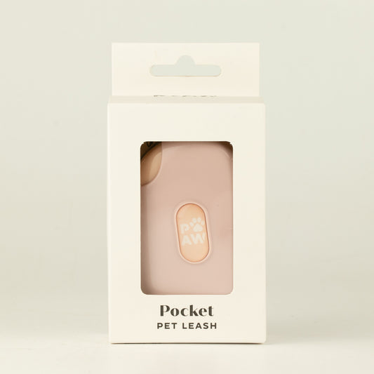 Paw Pet Leash - Pocket Pod - Pink - 1.5m AW Dropship UK