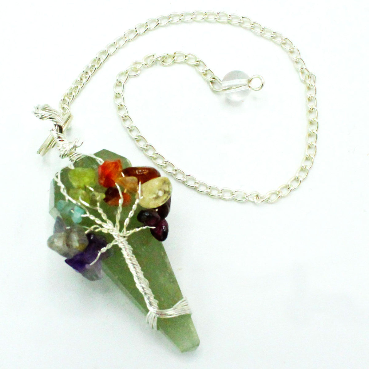 Magic Pendulum - Seven Chakra - Aventurine AW Dropship UK