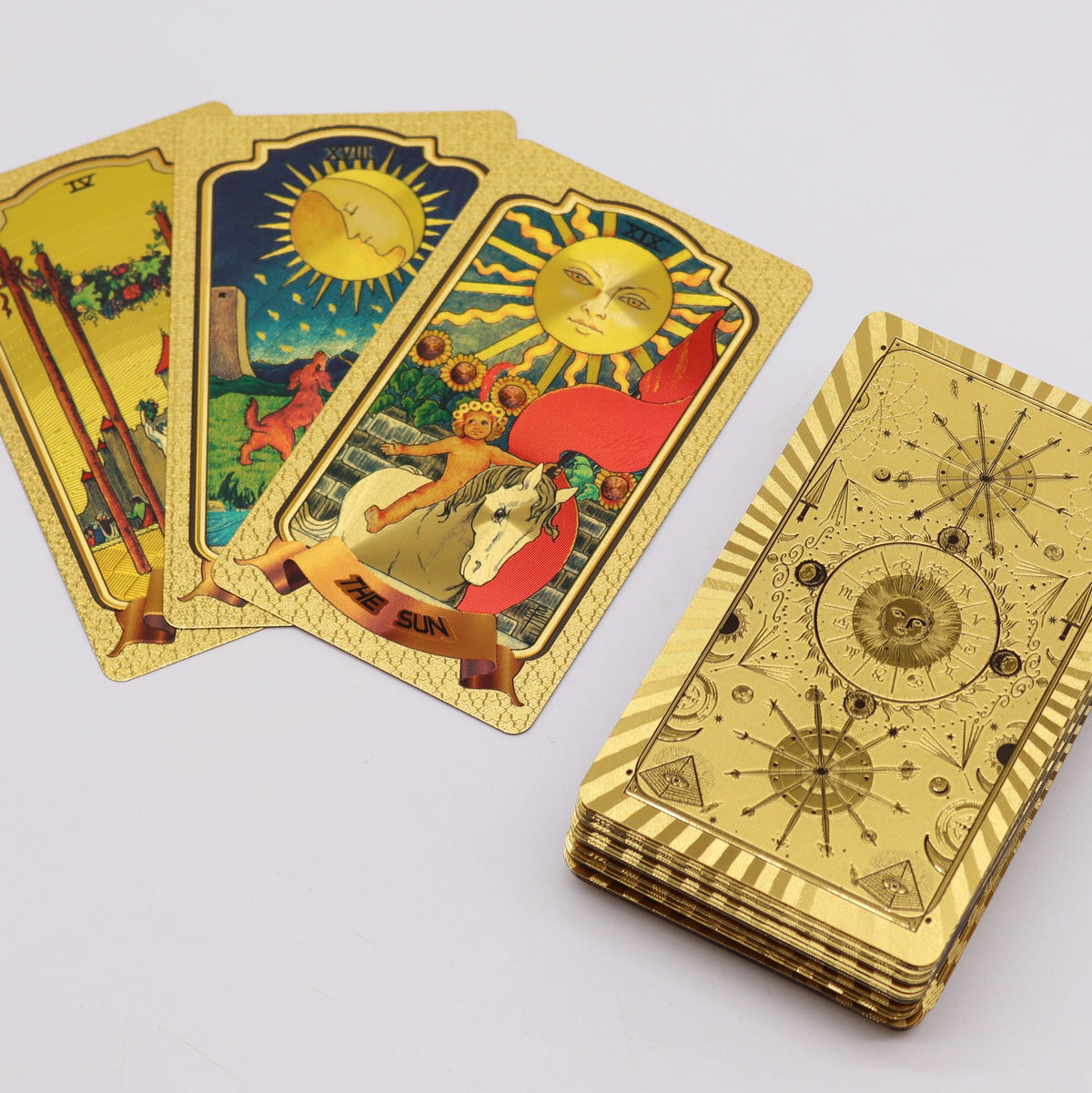 Golden Tarot Cards AW Dropship UK