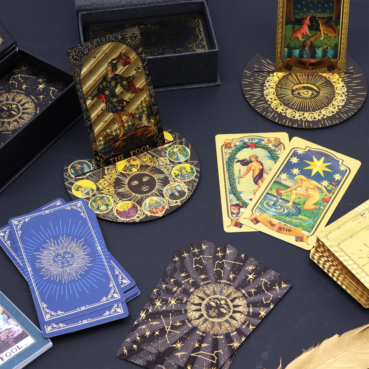 Shuttle Mirror Tarot Card Set - with booklet AW Dropship UK