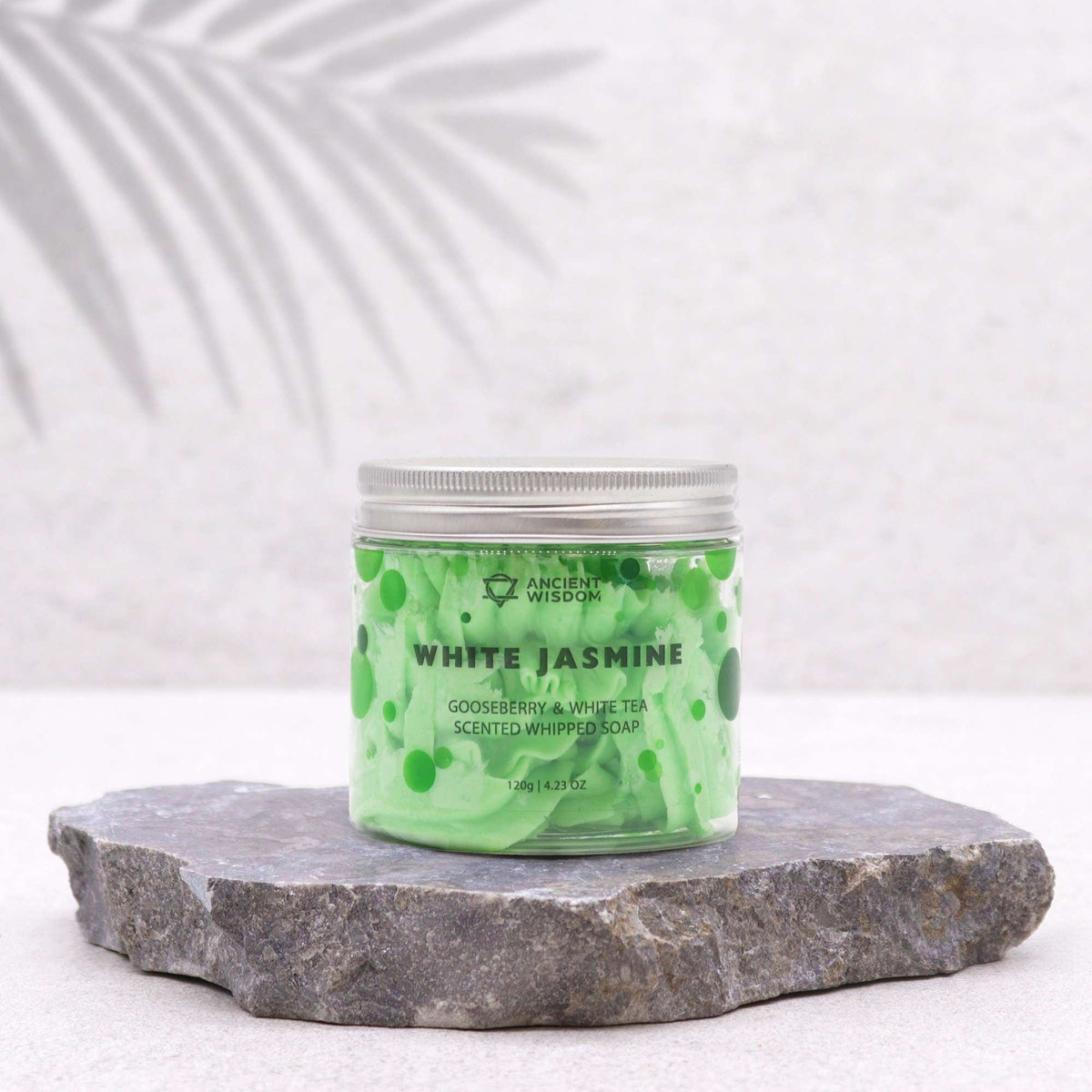 Gooseberry and White Tea Whipped Soap 120g