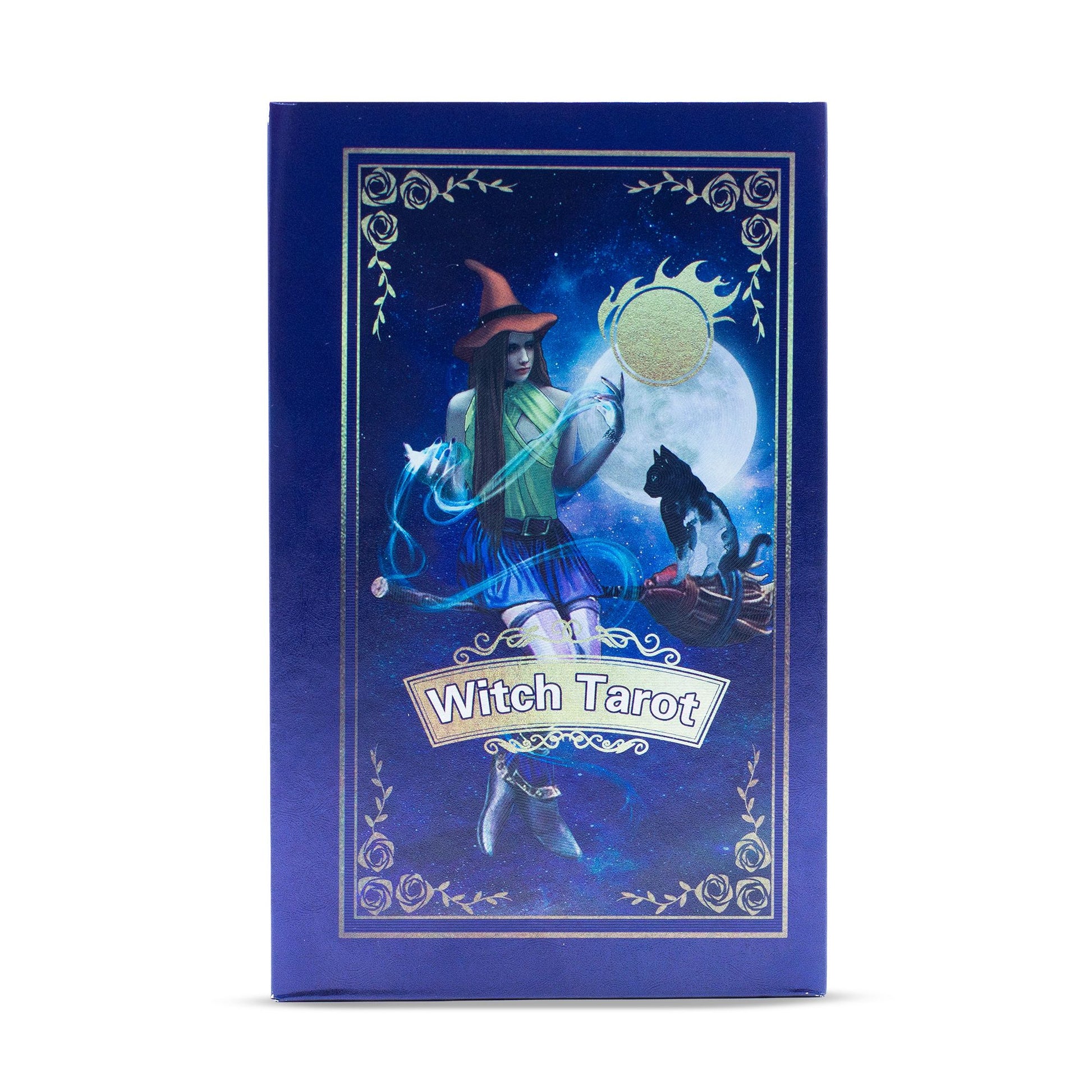 Purple Foil Tarot Card Set - Witch Tarot - with booklet AW Dropship UK