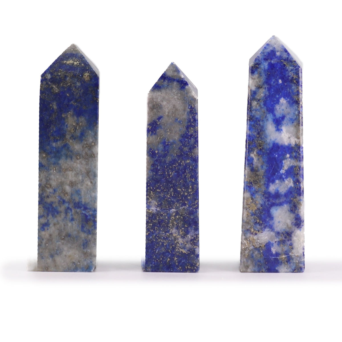 Gemstone Obelisk Point approx 5cm - Afghan Lapis AW Dropship UK