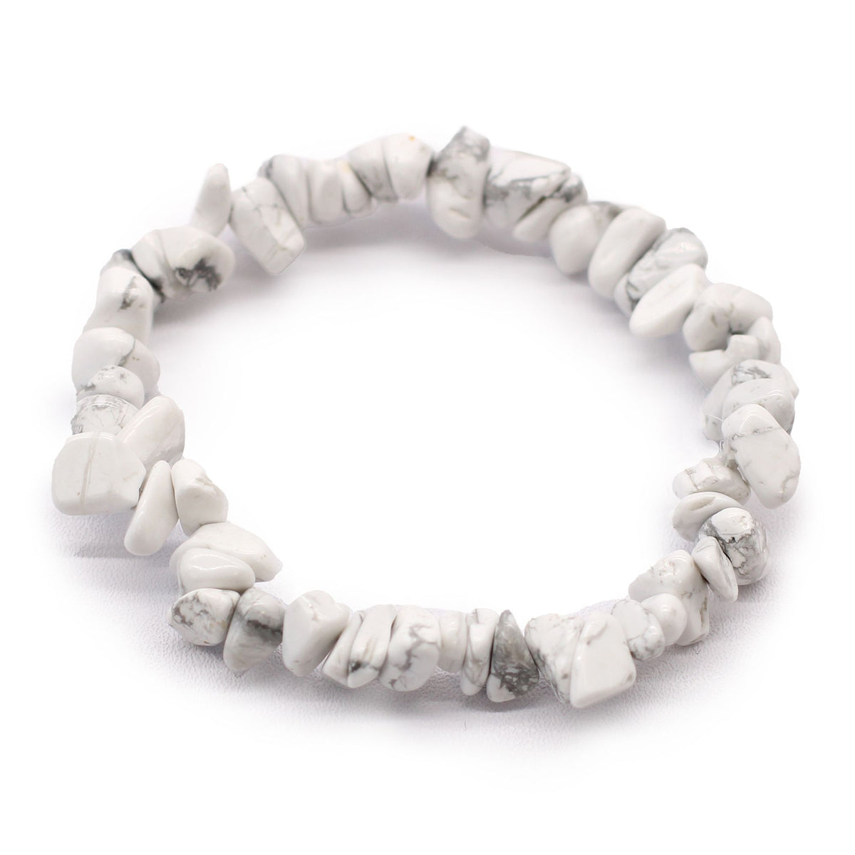 Chipstone Bracelet - White Jasper AW Dropship UK