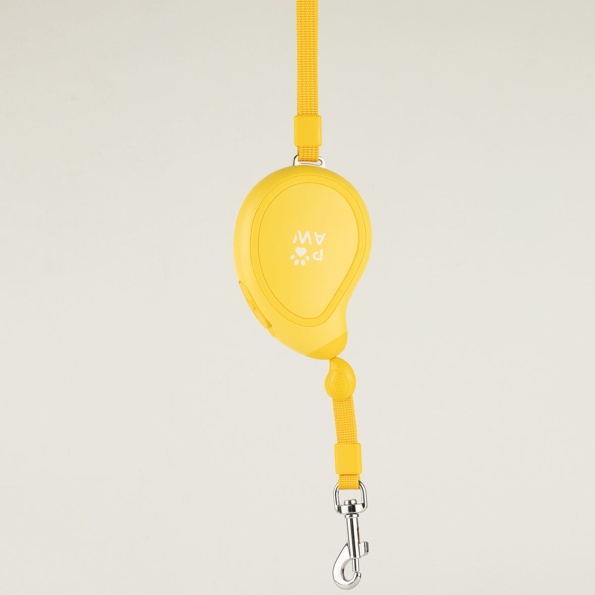 Yellow Mini Mango 3m retractable dog lead