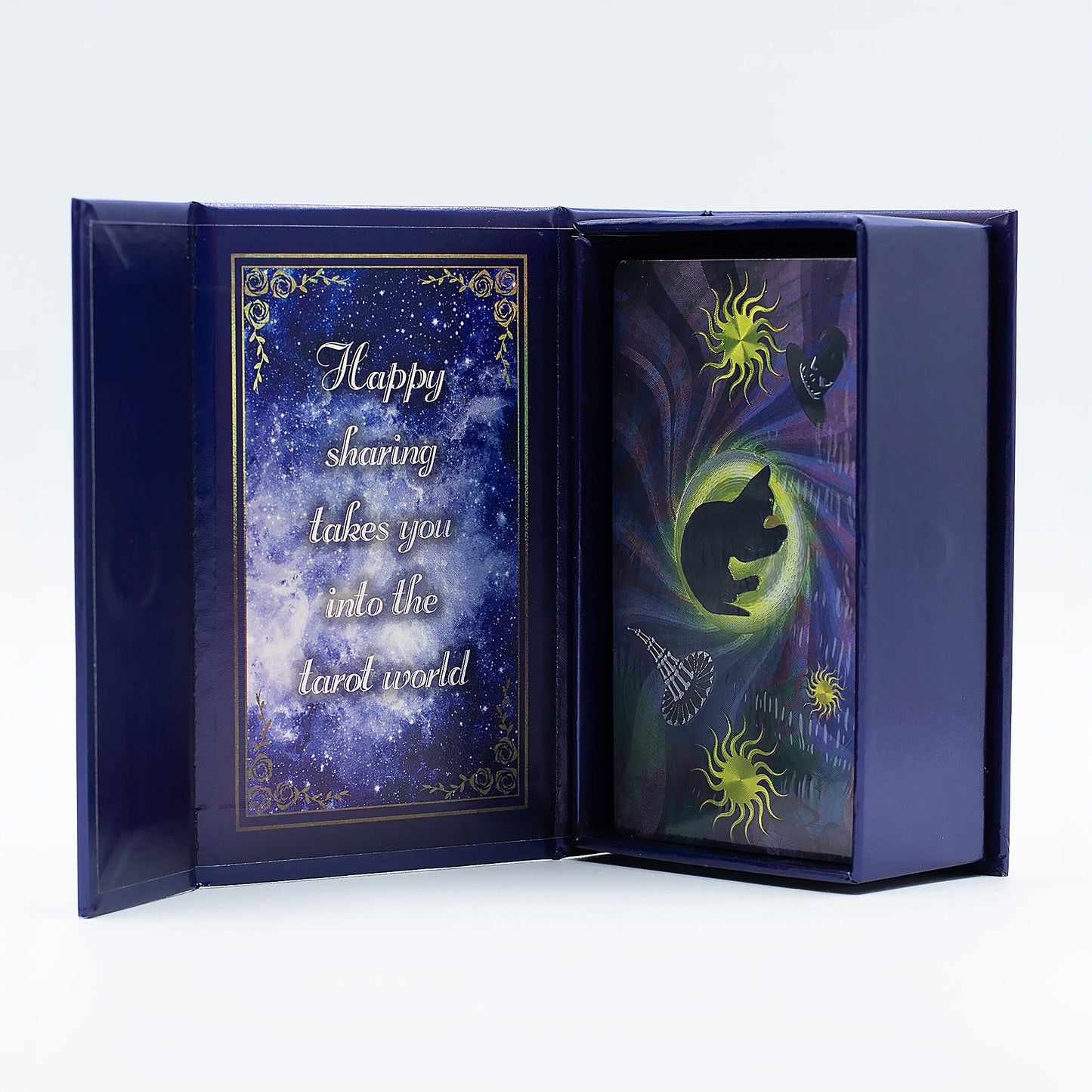 Purple Foil Tarot Card Set - Witch Tarot - with booklet AW Dropship UK