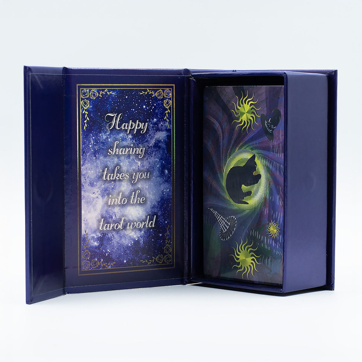 Purple Foil Tarot Card Set - Witch Tarot - with booklet AW Dropship UK