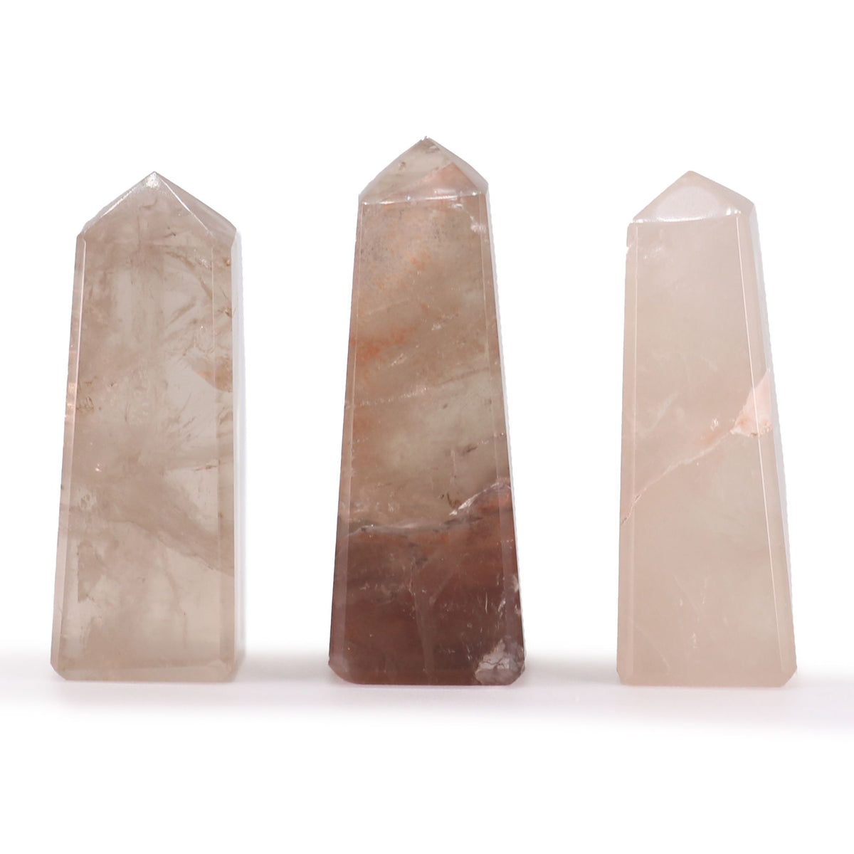 Gemstone Obelisk Point approx 5cm - Smokey Quartz AW Dropship UK