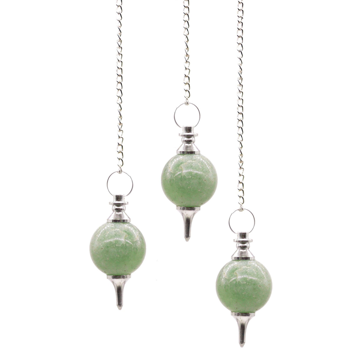 Sphere Pendulums - Green Aventurine AW Dropship UK