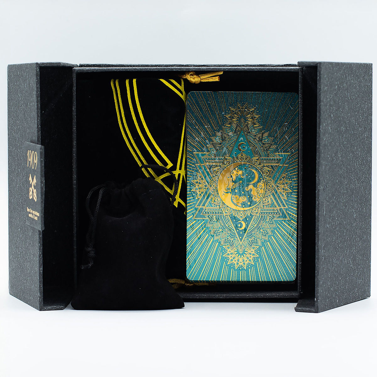 Gold & Turqoice Foil Tarot Card -  Gift Set AW Dropship UK