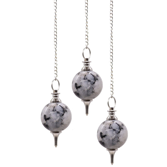 Sphere Pendulums - Rainbow Moonstone AW Dropship UK