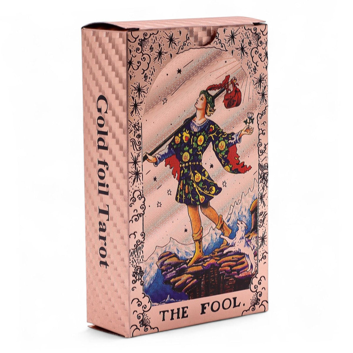 Rose Gold Foil Tarot Card Set - Moon Phase - with booklet AW Dropship UK