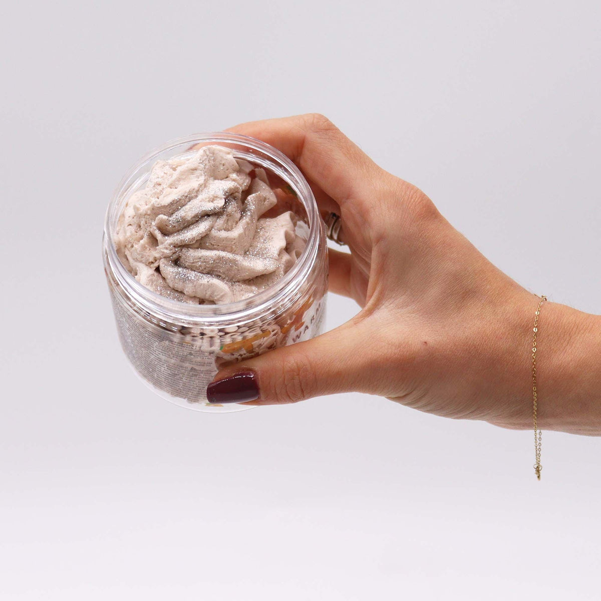 Gingerbread whipped soap Christmas gift