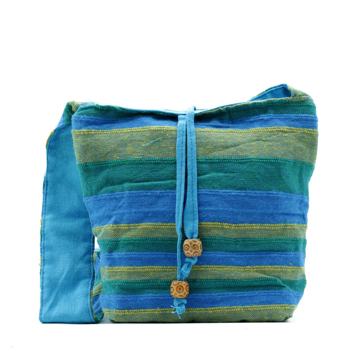 Nepal Sling Bag - Spring Meadows Green & Blue AW Dropship UK