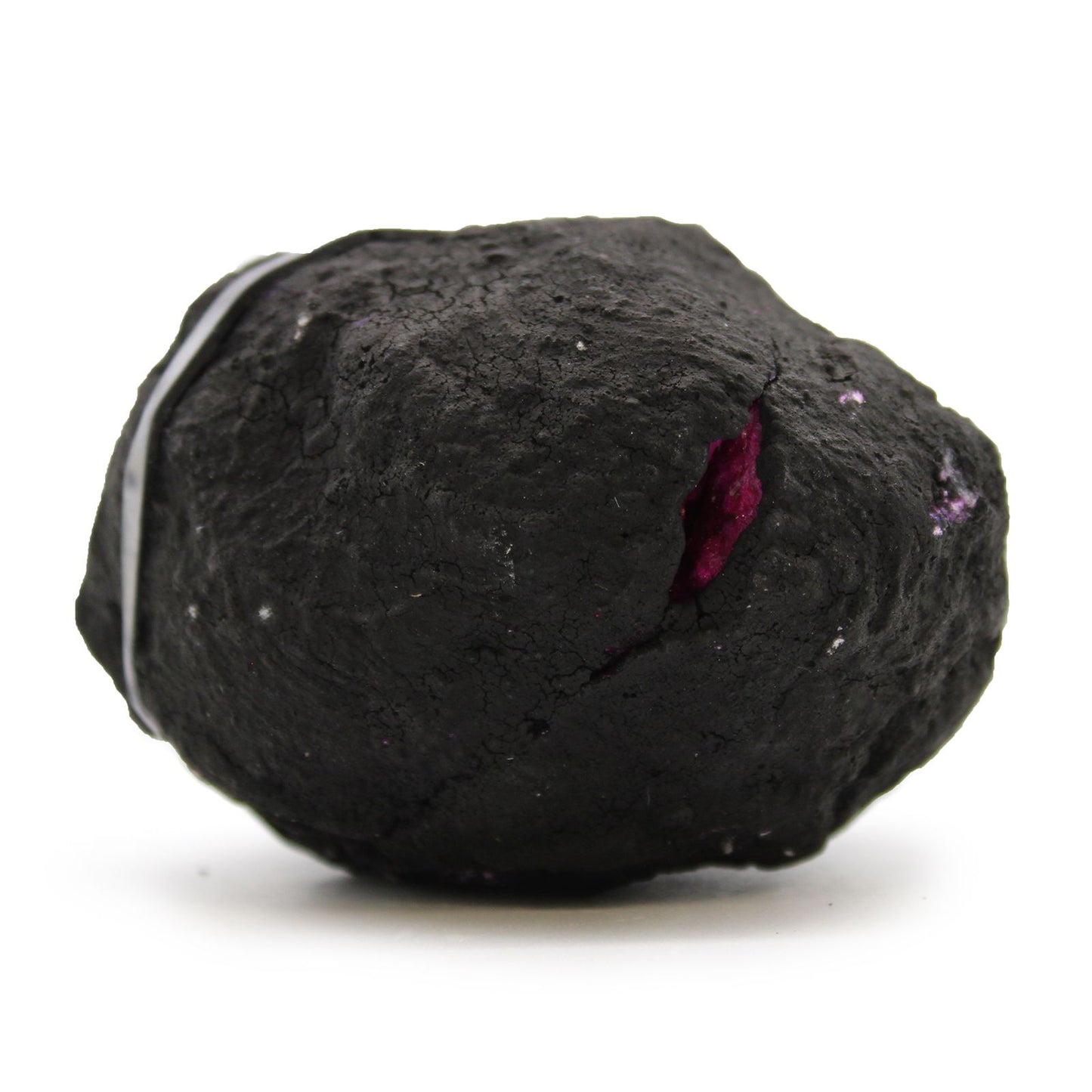 Coloured Calsite Geodes - Black Rock - Dark Red / Pink AW Dropship UK
