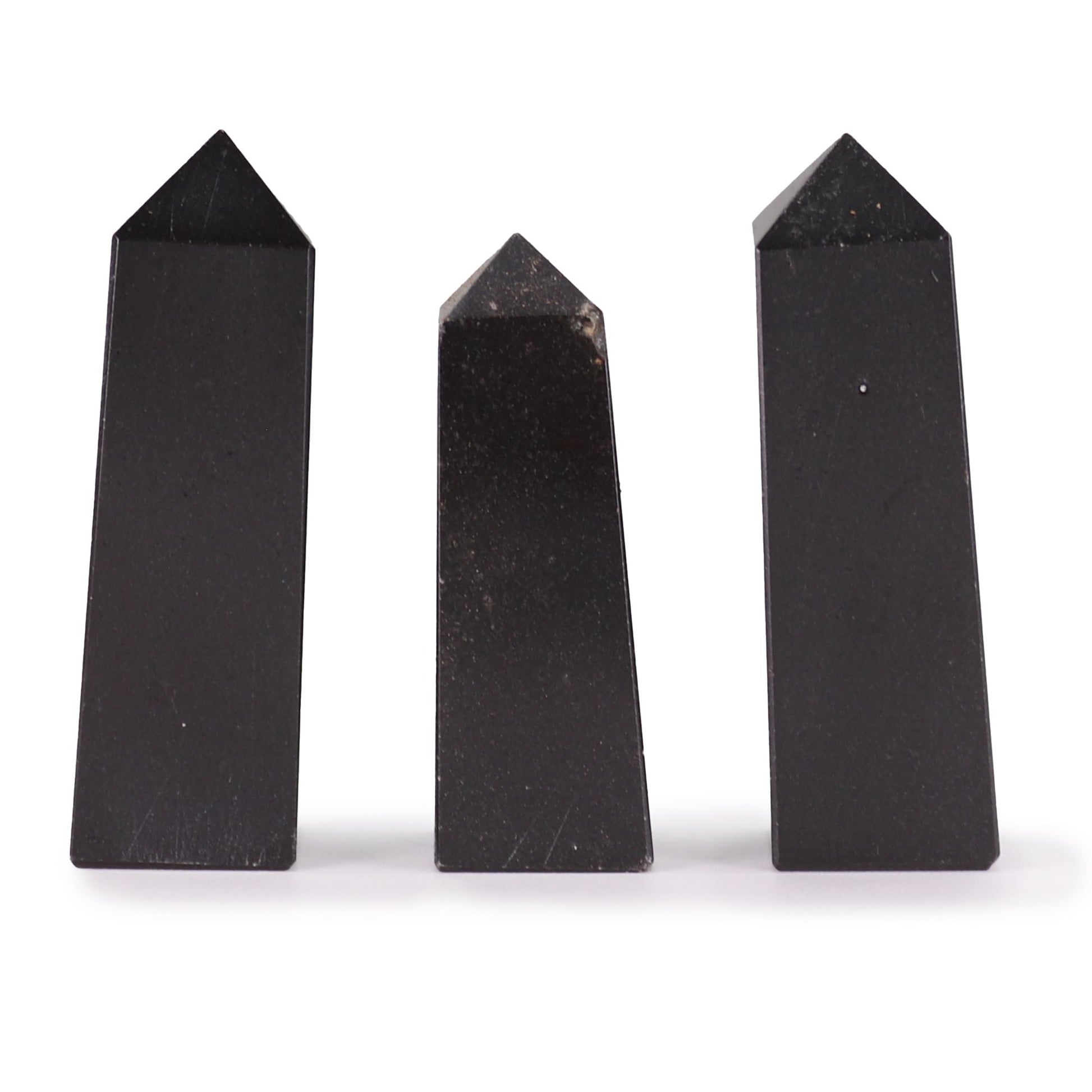 Gemstone Obelisk Point approx 5cm - Tourmaline AW Dropship UK