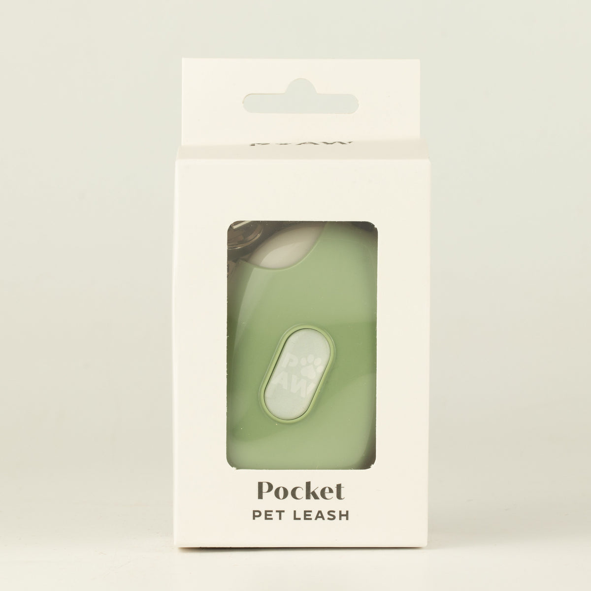 Paw Pet Leash - Pocket Pod - Green - 1.5m AW Dropship UK