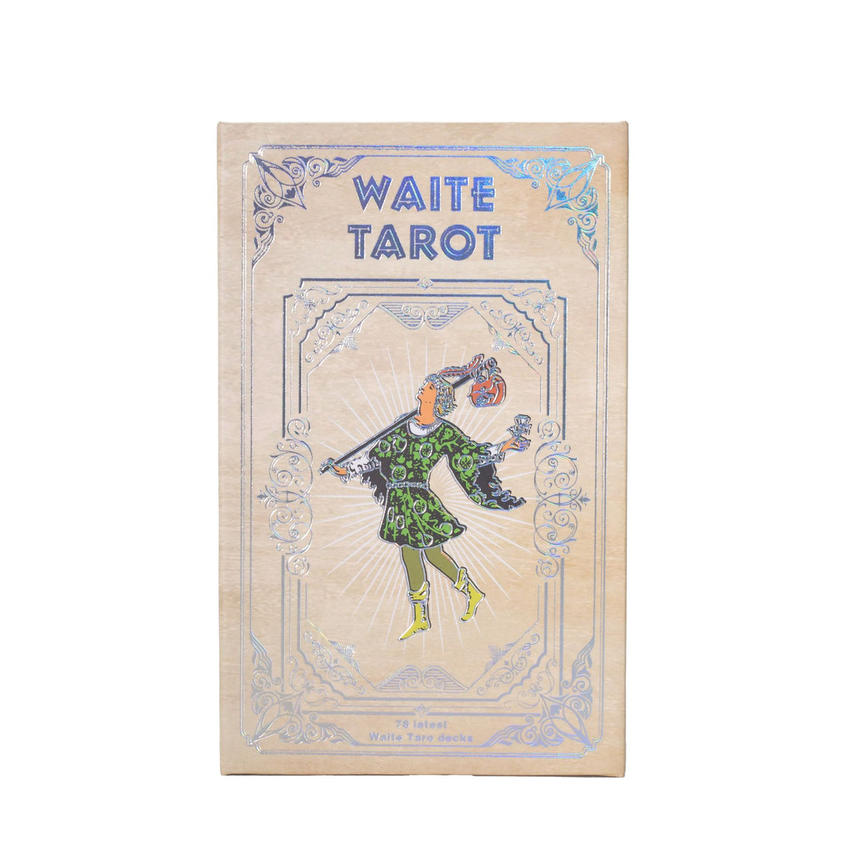 Silver Foil Waite Tarot Card Set - with booklet AW Dropship UK