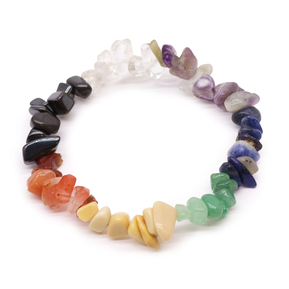 Chipstone Bracelet - Chakra Stones AW Dropship UK