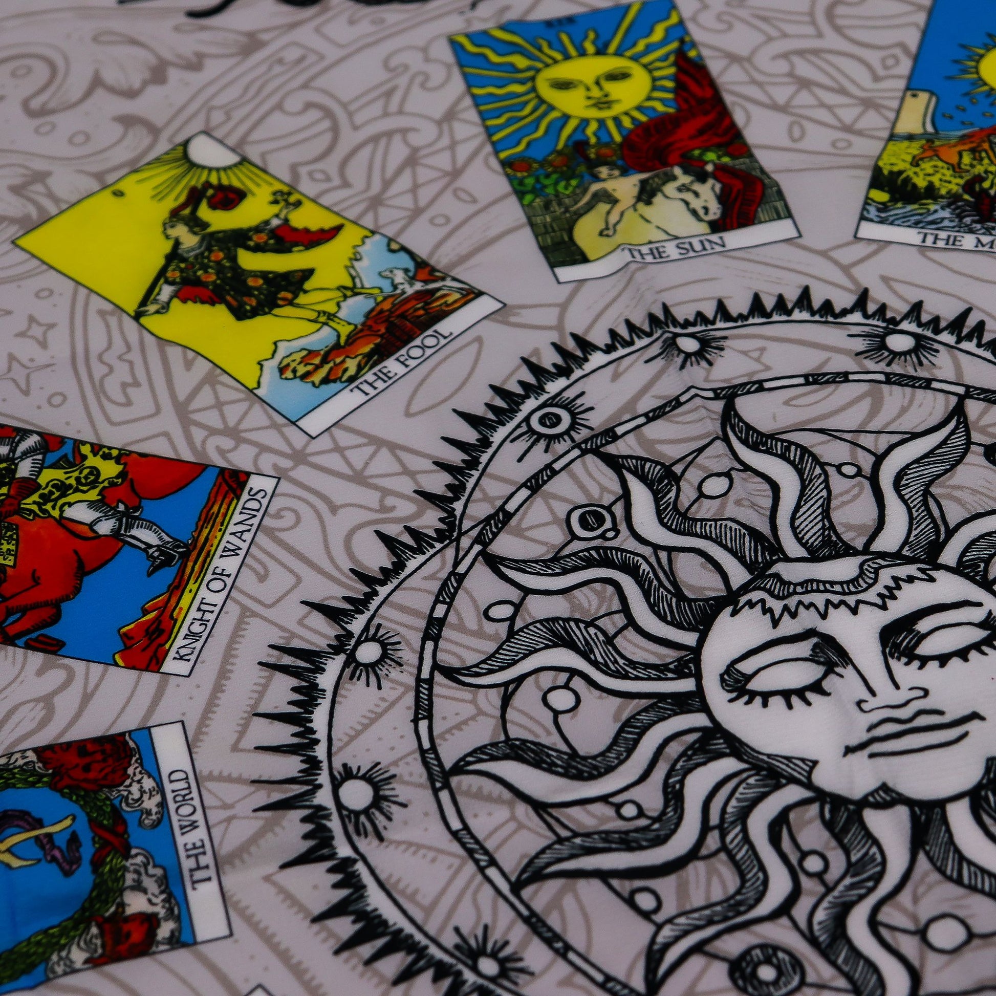 Tarot Reading Cloth - Tree of Life AW Dropship UK