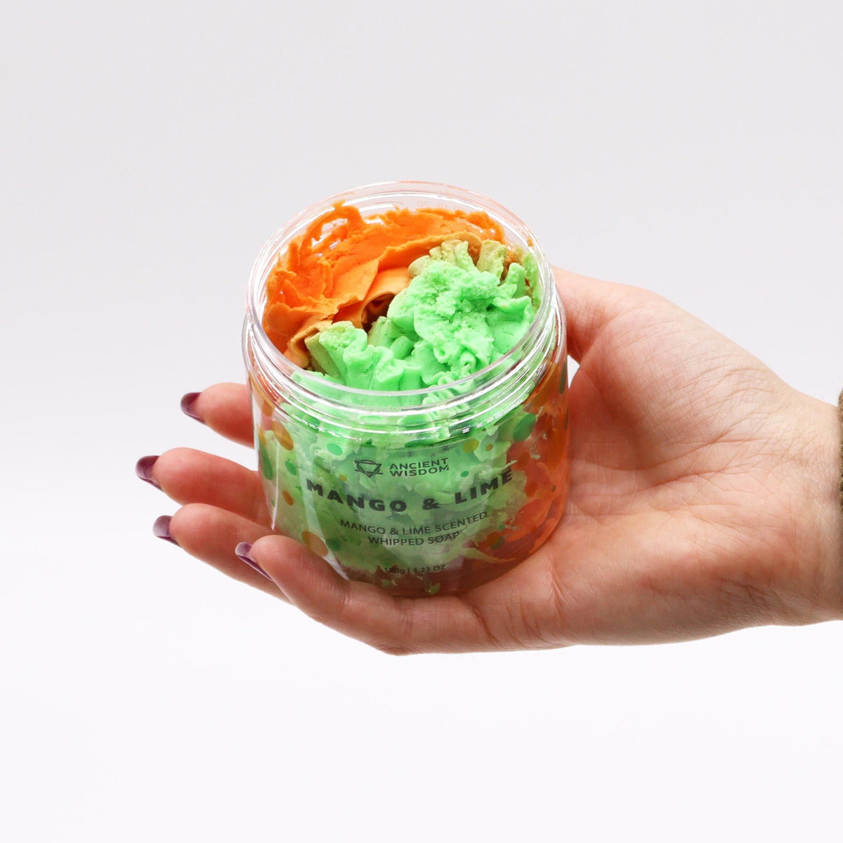Mango and Lime Whipped Soap 120g