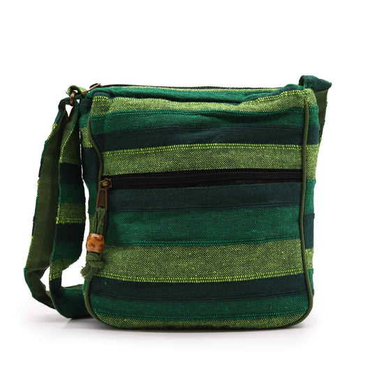Lrg Nepal Sling Bag (Adjustable Strap) - Forest Green AW Dropship UK