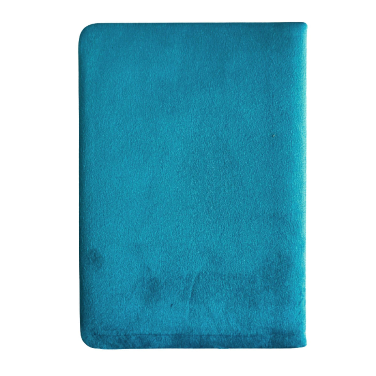 Light Blue Velvet Notebook - 80 pages - Embrace The Journey AW Dropship UK