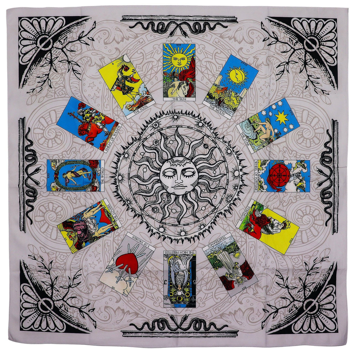 Tarot Reading Cloth - Tree of Life AW Dropship UK