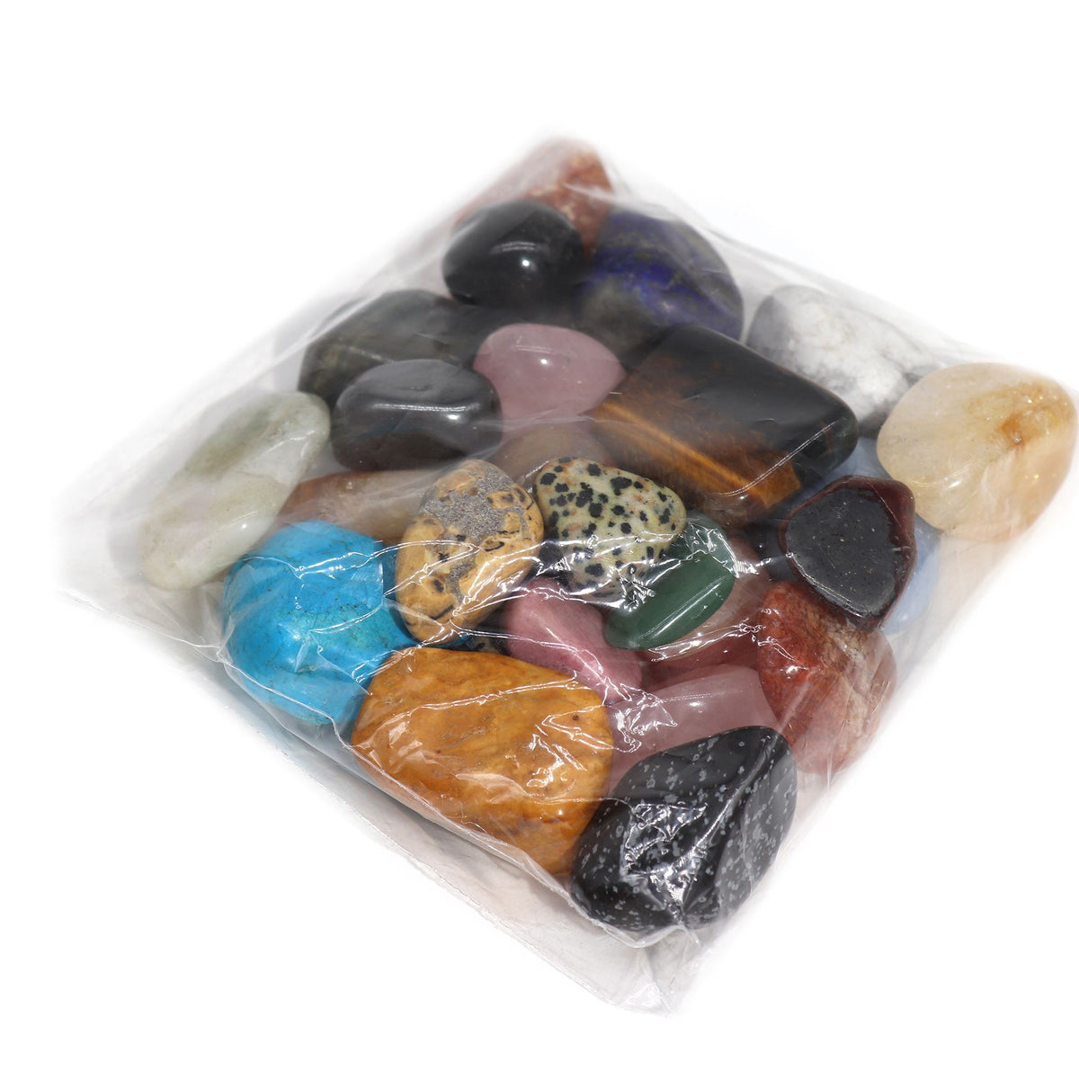 Lucky Dip Mixed Tumble Stones - o.5kg (aprox. 25 stones) AW Dropship UK